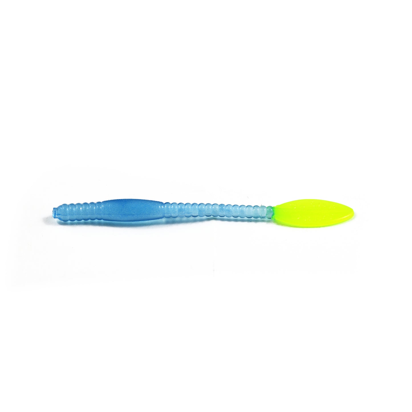 Ditch Crawler Worms: Blue/Chartreuse Tail