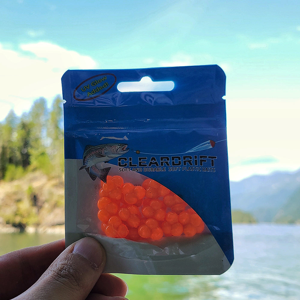 Deep orange Egg Clusters
