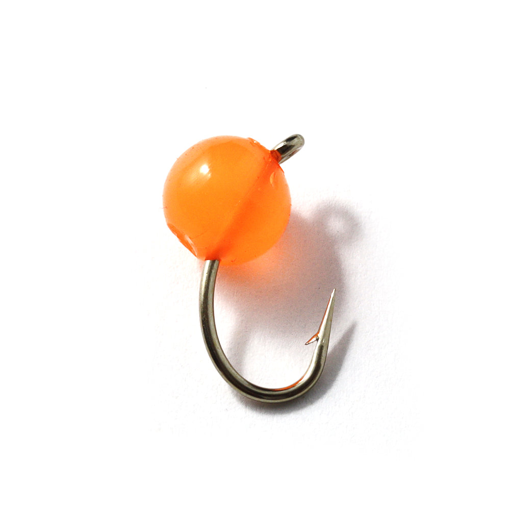 Soft Beads : Pumpkin, light orange soft beads