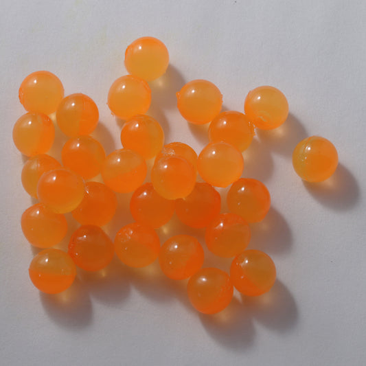 double natural soft beads