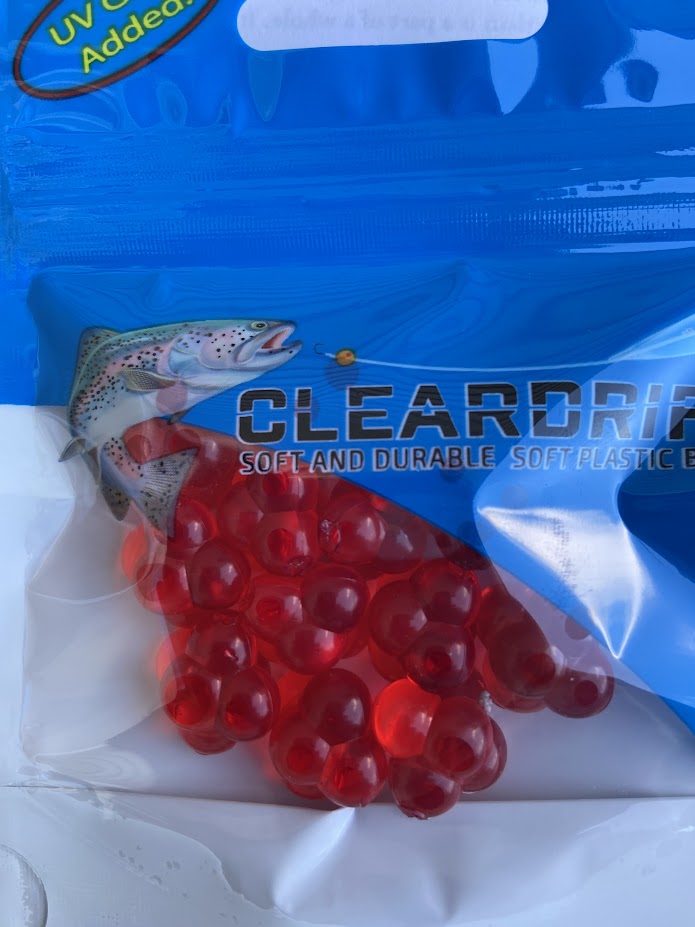Egg Clusters Clear Red – Cleardrift Tackle Shop