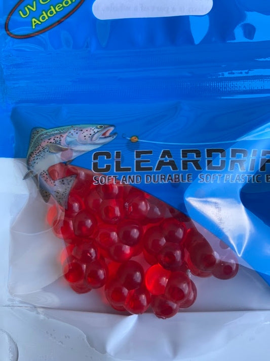 Egg Clusters : Clear Red