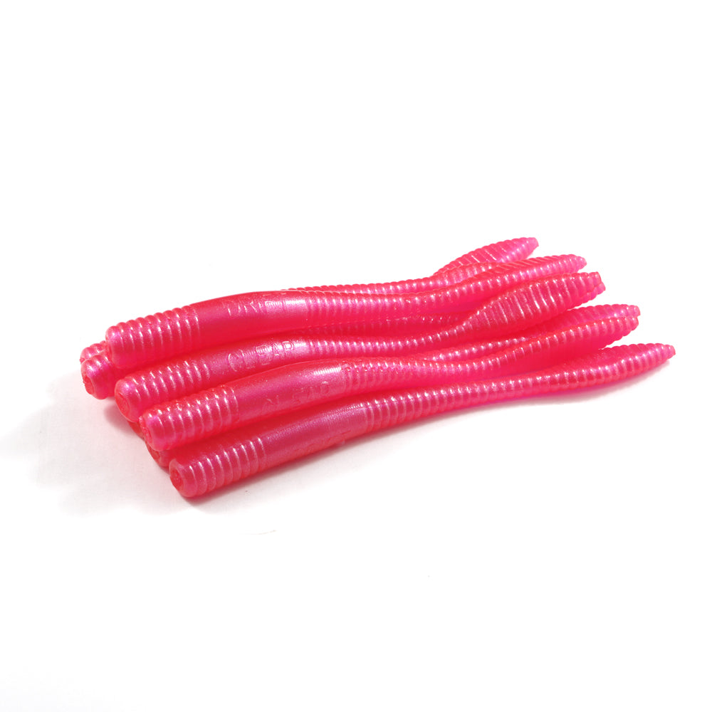 Steelhead Worms: Alouette Pearl