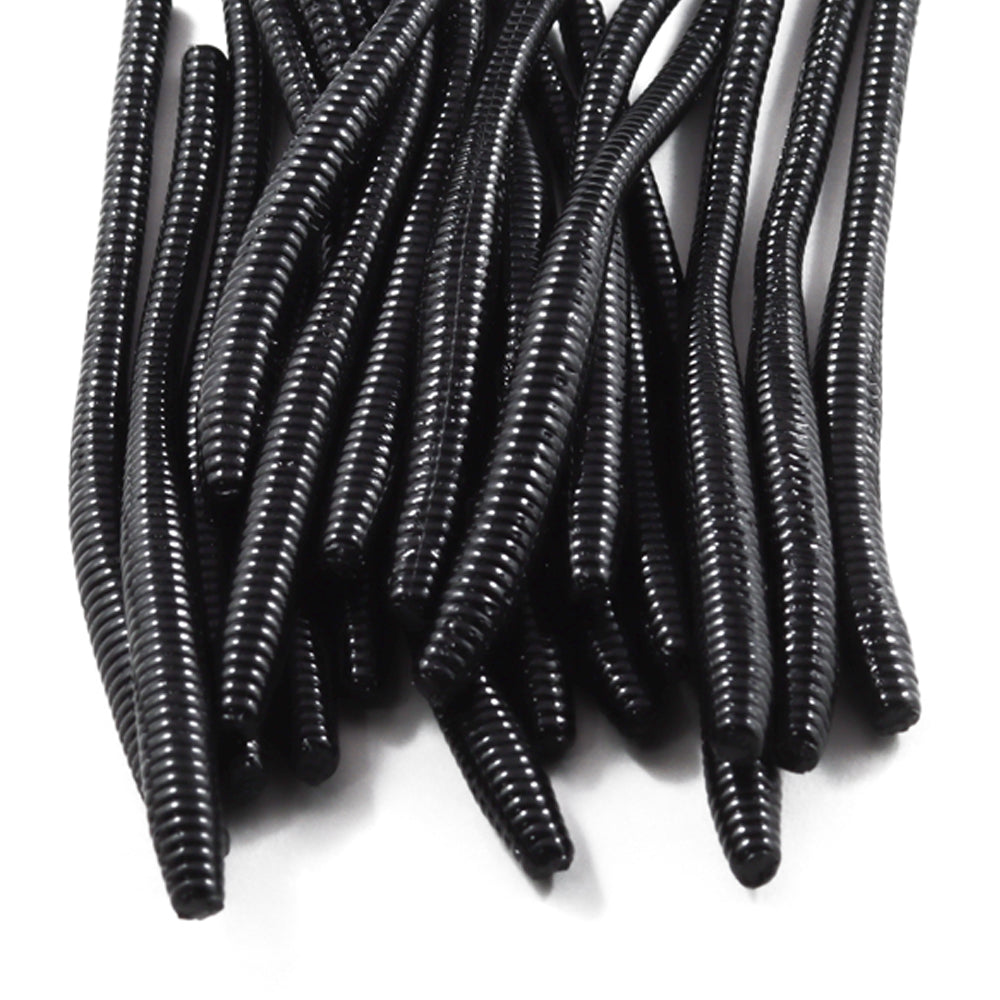 "Trout Worms: Black", "Black Worms", "Black Trout worms for trout fishing"
