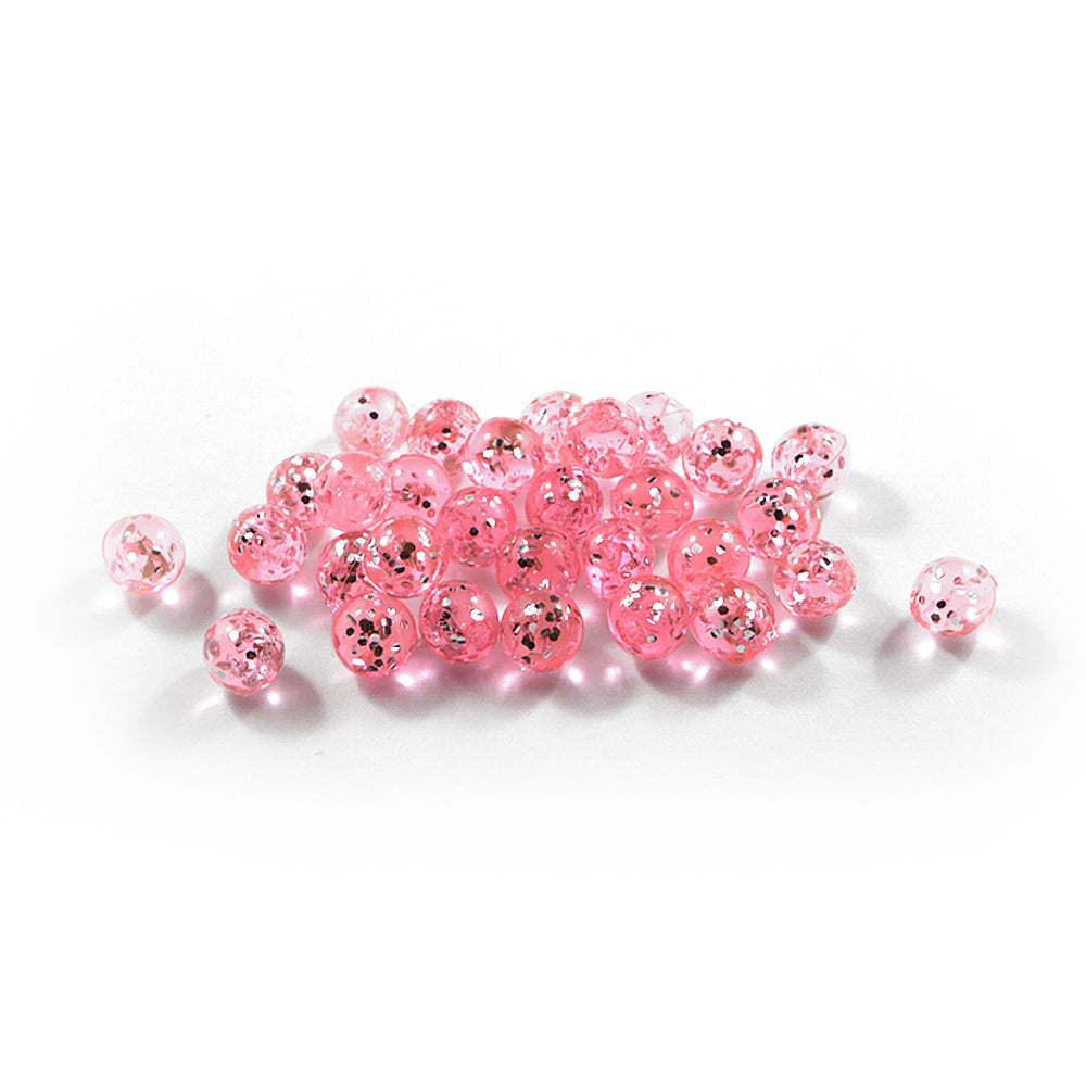 Glitter Bomb Soft Beads : Purple
