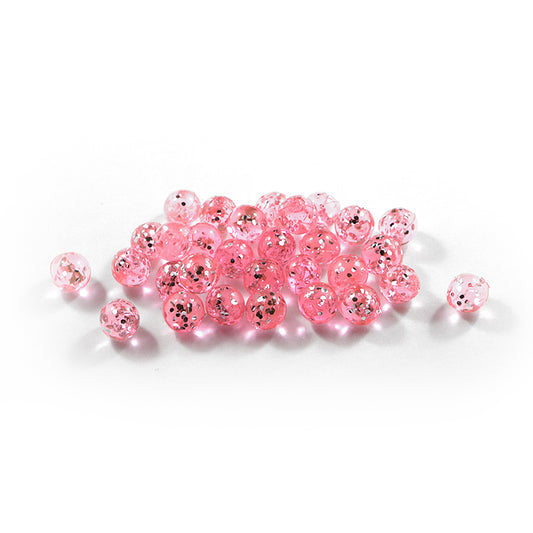 Glitter Bomb Soft Beads : Candy Apple.
