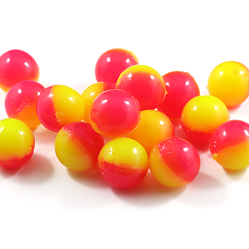 50/50 Soft Beads: Glow Chartreuse/Glow Hot Pink.