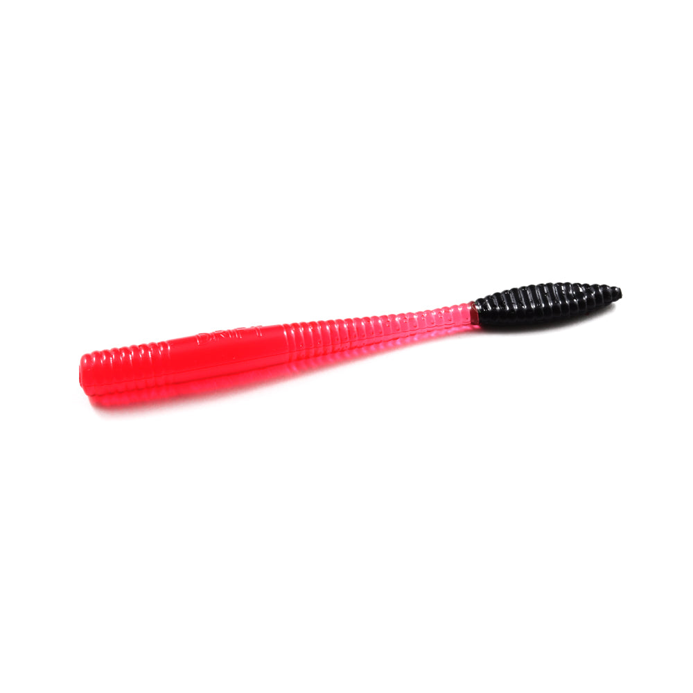 Steelhead Worms: Red/Black Tail
