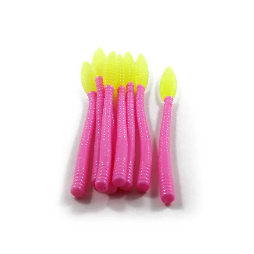 Ultra-Light Steelhead Worms: Bubble Gum/Chartreuse Tail – Cleardrift Tackle  Shop
