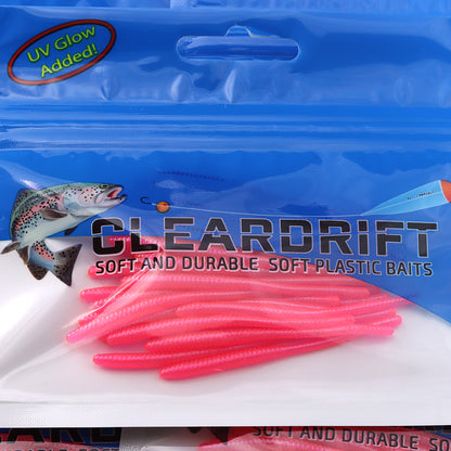 Trout Worms: Alouette Pearl.