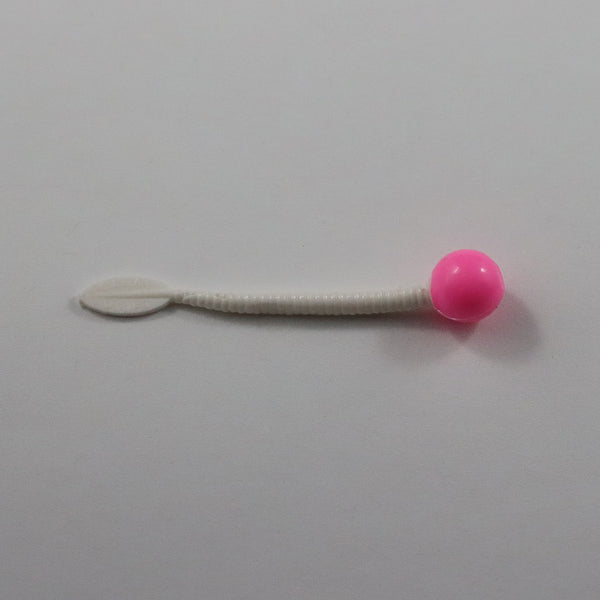 Egg Tails : Bubble Gum/White.