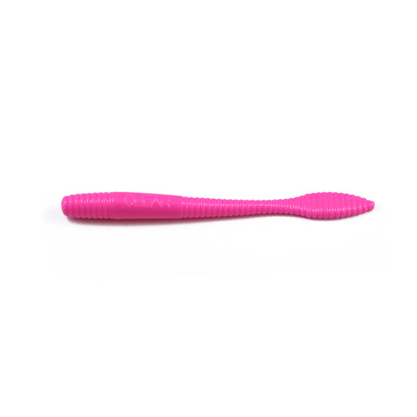 Steelhead Worms: Bubble Gum.