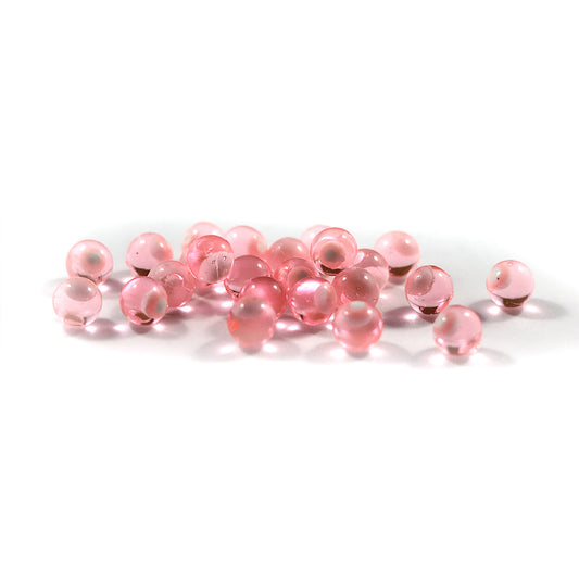 Embryo Soft Beads: Candy Apple/White Dot