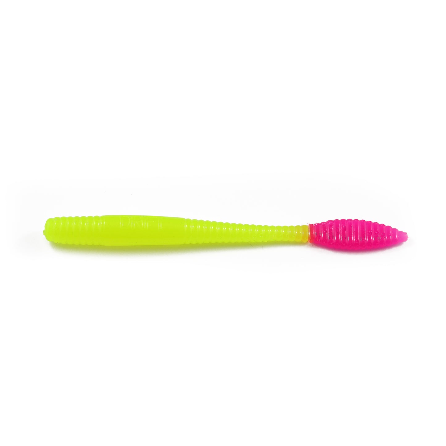 Steelhead Worms: Chartreuse/Hot Pink Tail
