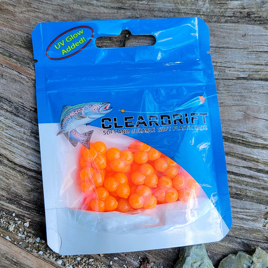Deep Orange Egg Clusters