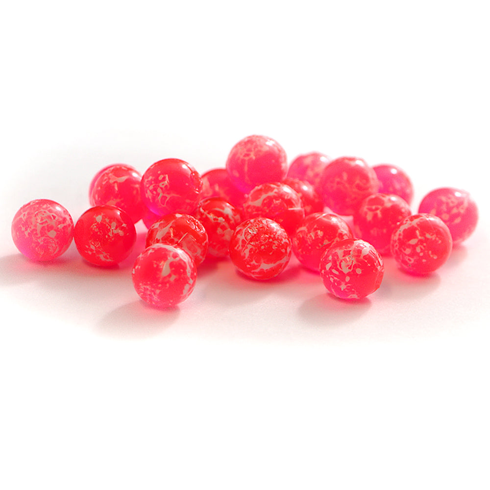 Glazed / Molted Soft Beads: Capilano Pink