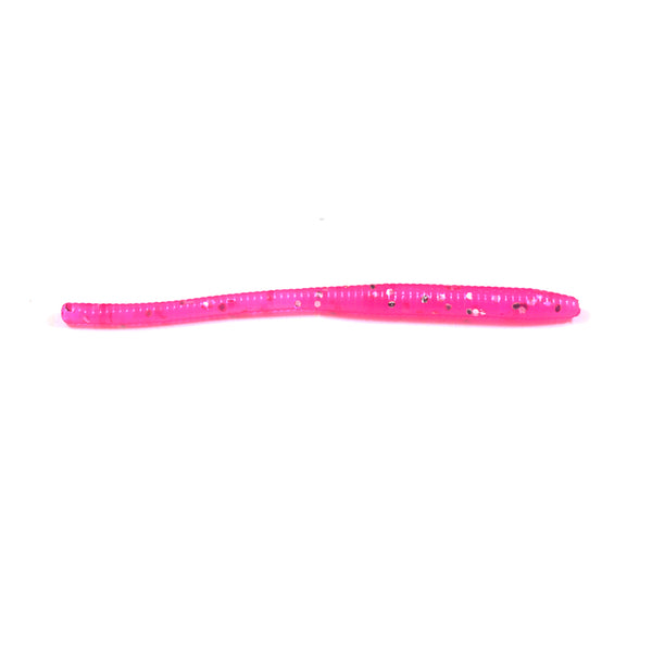Trout Worms : Glitter Hot Pink