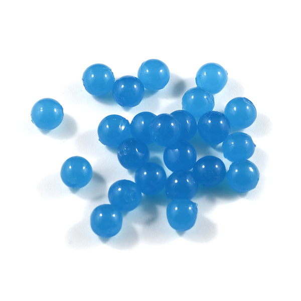 Glow Soft Beads: Blue.