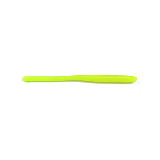 Glow Trout Worms: Chartreuse.