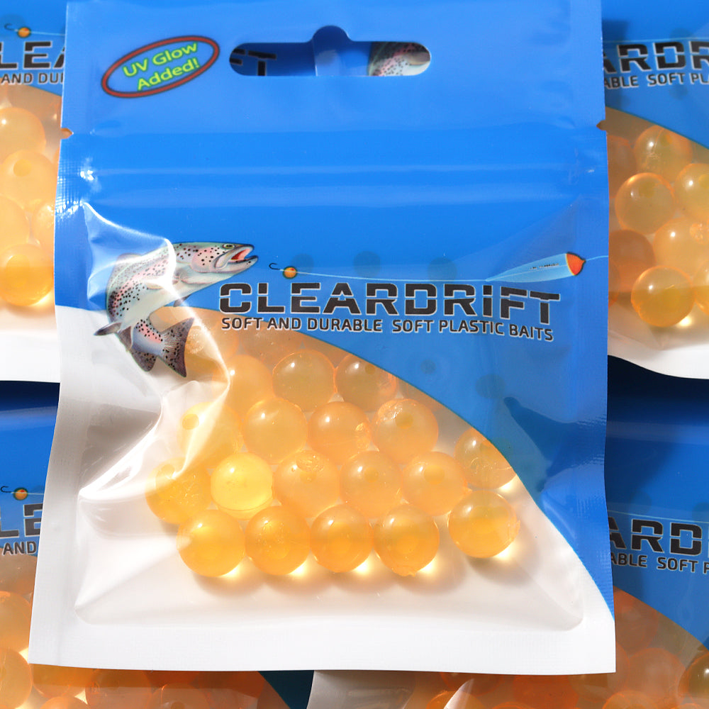 Soft Beads : Natural Orange