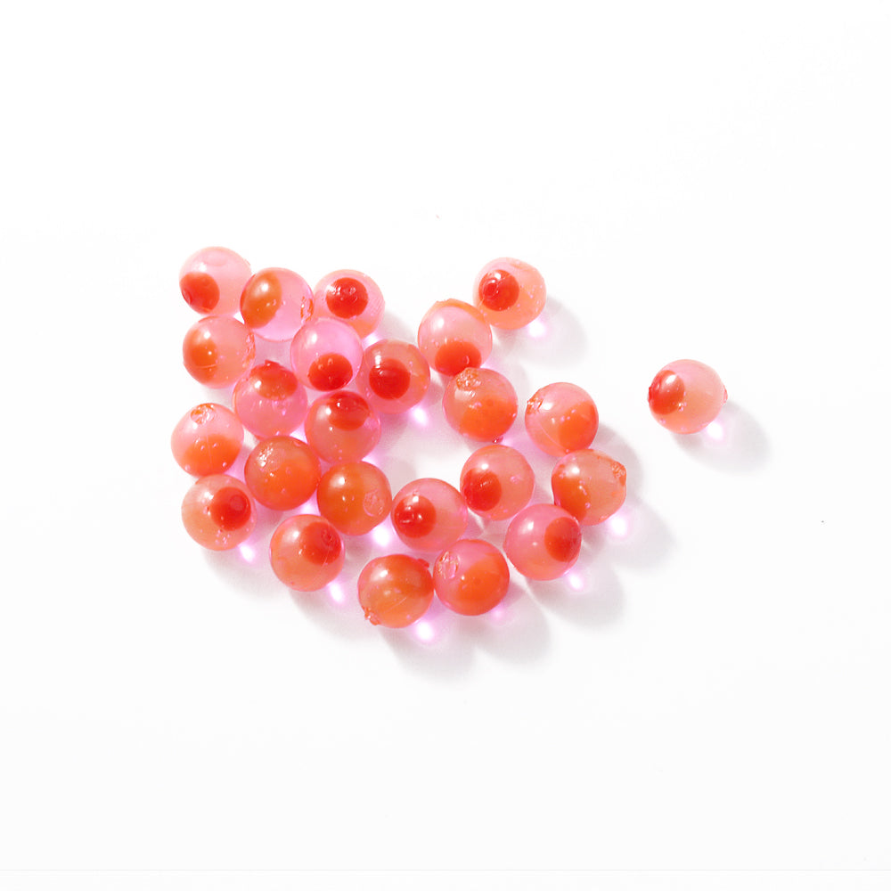 Embryo Soft Beads : Candy Apple with Red Dot
