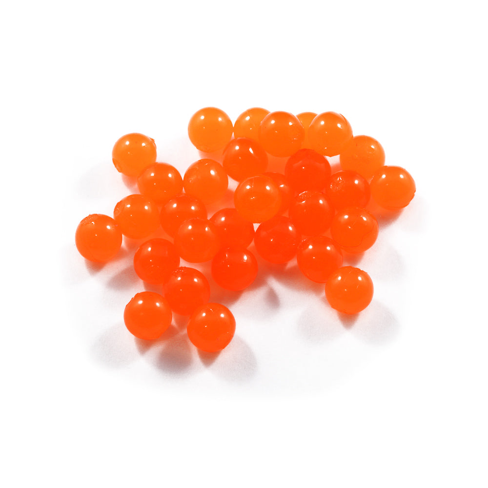 Soft Beads: Orange Haze ; Orange Haze Soft bead