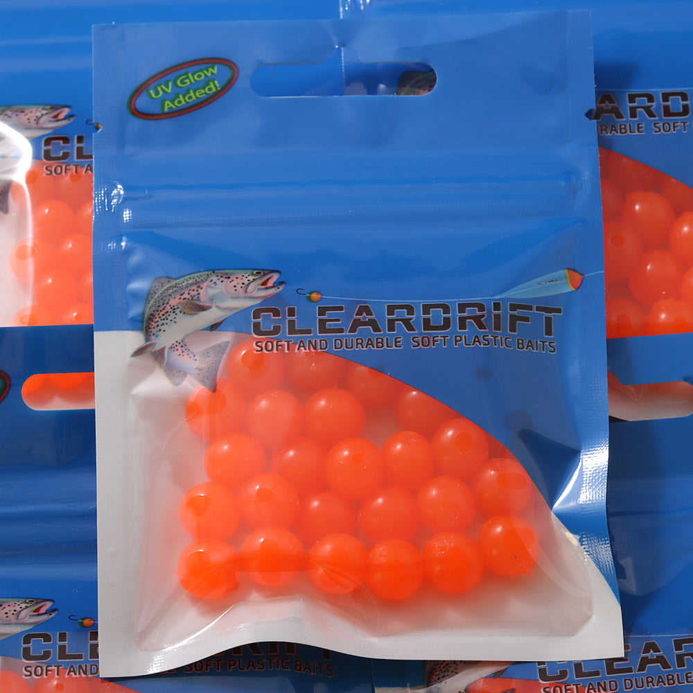 Soft Beads: Orange Haze ; Orange Haze Soft bead