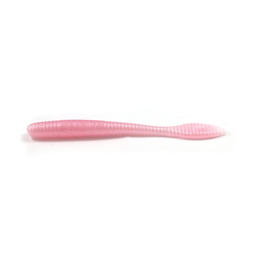 Steelhead Worms: Pink Pearl.