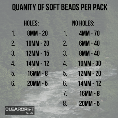 Soft Beads : Fire Cherry.