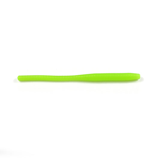 Trout Worms: Lime Chartreuse