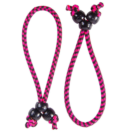 Rod Wraps: Neon Pink/Black.