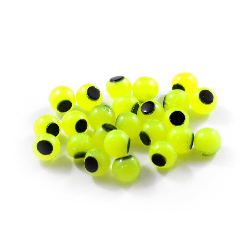 Bright Chartreuse with Black Dot; Atomic Yellow w/ Black Dot