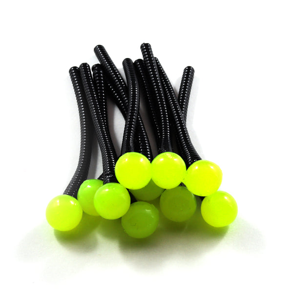 Egg Tails : Chartruese/Black Tail.