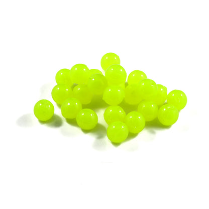 Glow Soft Beads: Chartreuse.