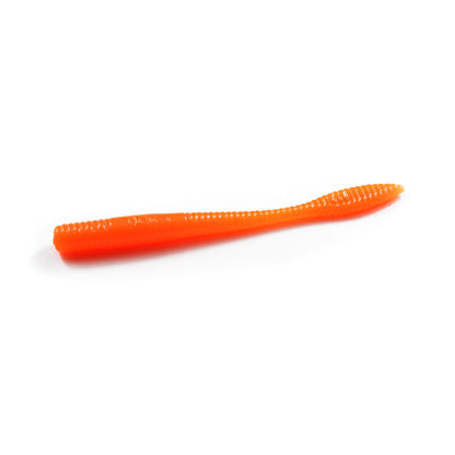 Steelhead Worms: Hot Orange