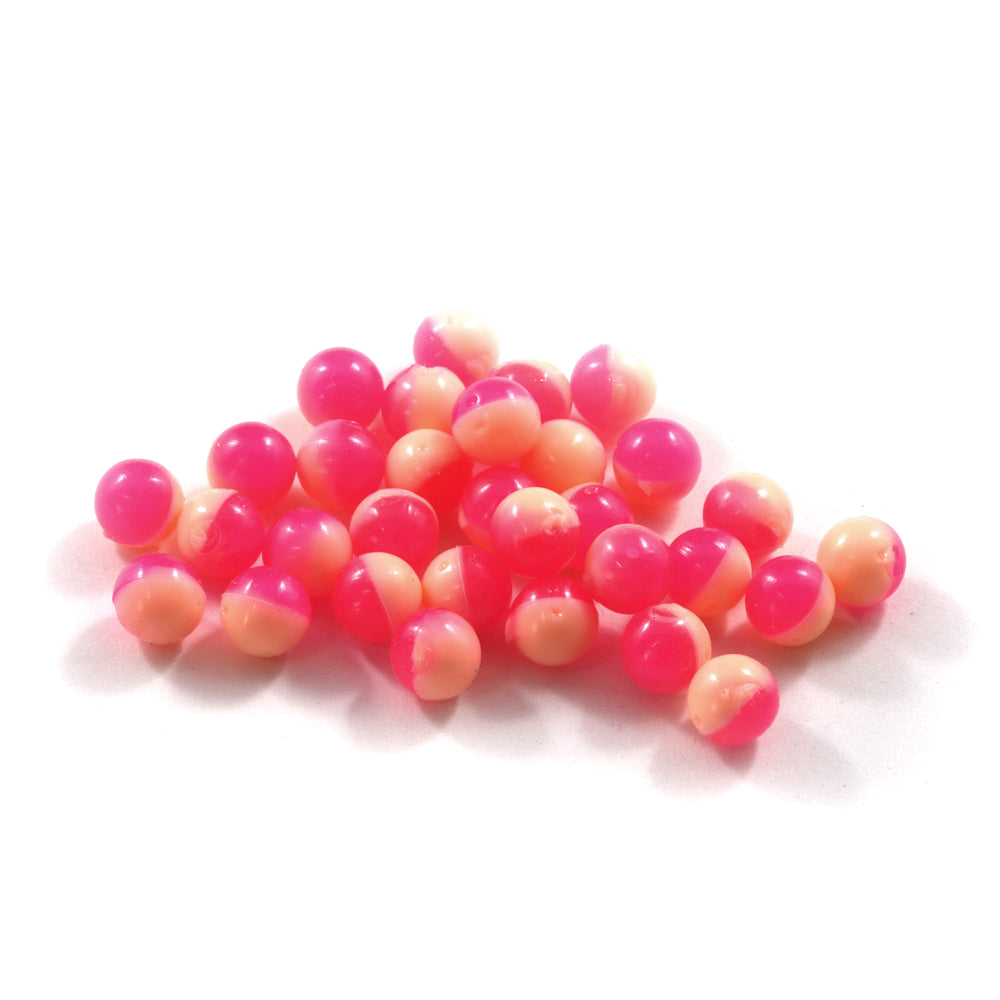 50/50 Soft Beads: Hot Pink/Fuzzy Peach