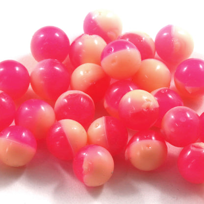50/50 Soft Beads: Hot Pink/Fuzzy Peach