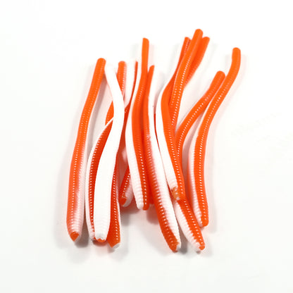 Trout Worms : Orange/White – Cleardrift Tackle Shop