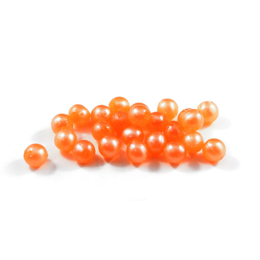 Soft Beads : Orange Pearl.